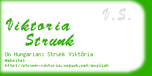 viktoria strunk business card